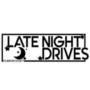 LATE NIGHT DRIVES BOX BANNER